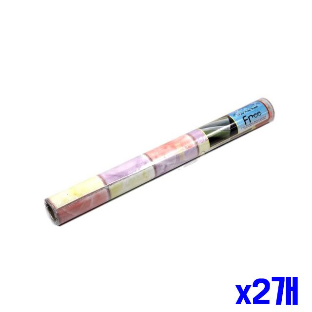 시트 x2개 실크 포인트시트지 인테리어 접착식 파스텔
