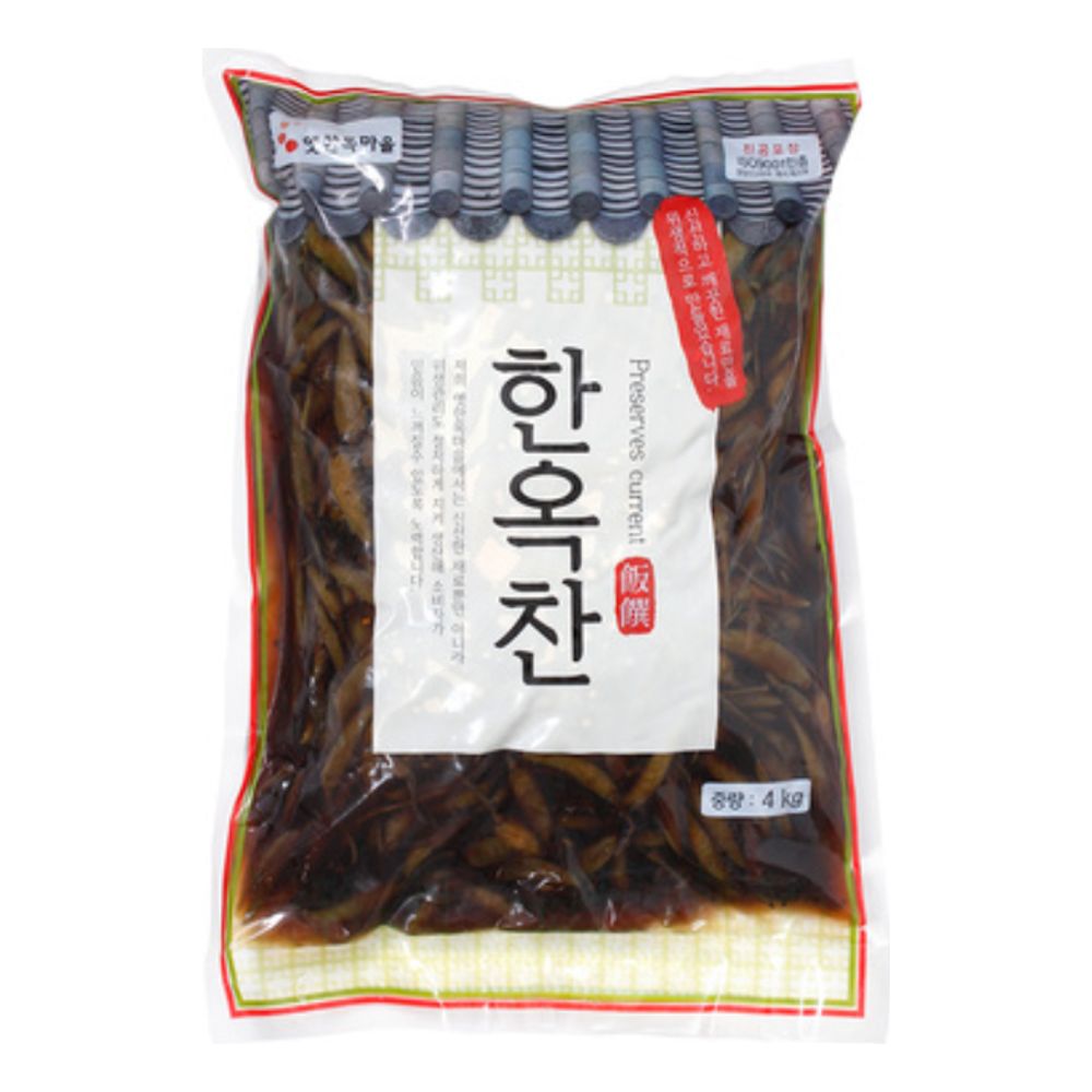 옛한옥하늘 하늘초(땡초)고추지 4kg 매운고추 절임