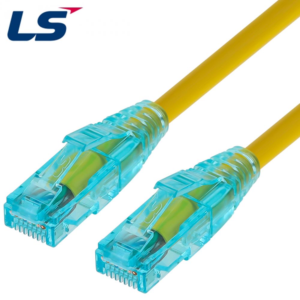 NMX-LS6300Y CAT.6 UTP EZ플러그 랜케이블 30m 옐로우