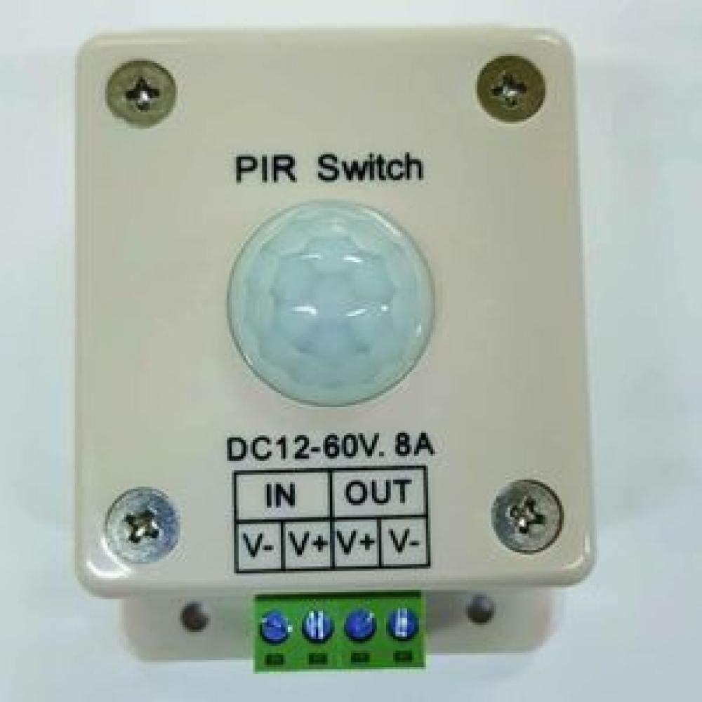 PIR DC 인체감지 스위치 감지센서 적외선 감지스위치