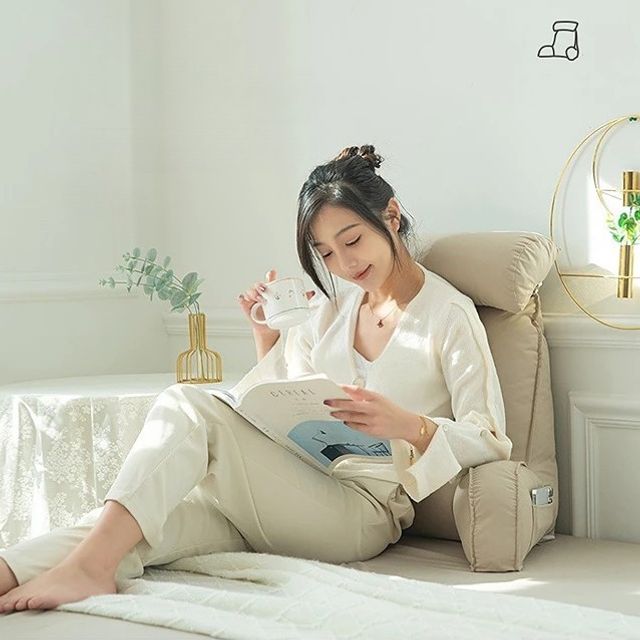 무뮤 포옹 등받이쿠션 쿠션 허리베개 쇼파쿠션 침대헤