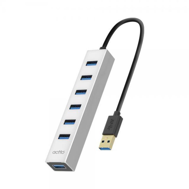 엑토 USB 3.2 알루미늄 무전원 7포트 멀티허브 HUB-55