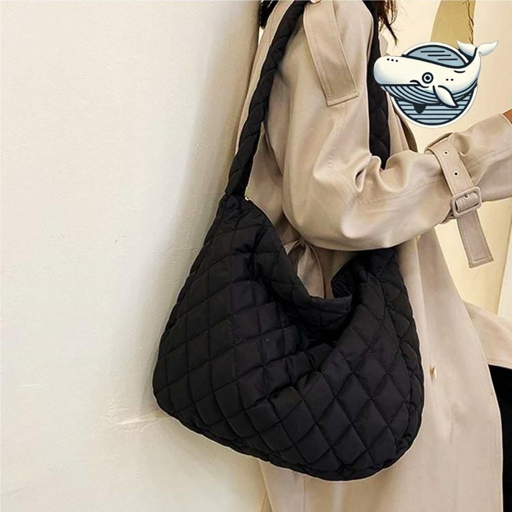 여성용 스타일리시 패딩 숄더백 편안한 핸드백