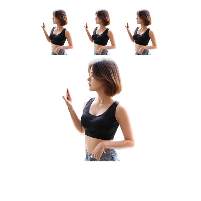 무봉제로 티안나게 입는 여성 코르셋 뽕 브라탑 X 4벌