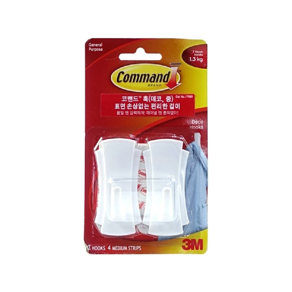 3M 코맨드 데코 훅 중 36 BX_SG 접착식후크 3M후크