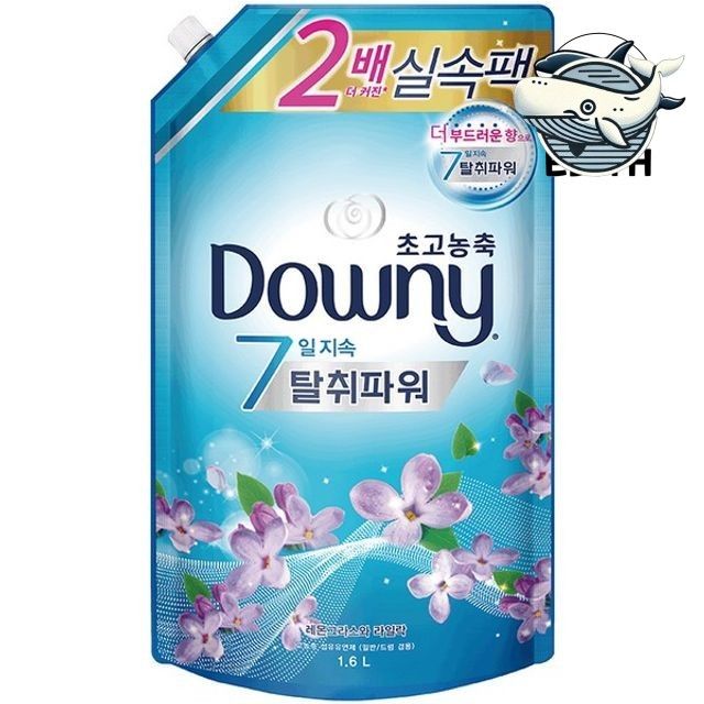 섬유유연제 리필 레몬그라스 라일락향 1.6L