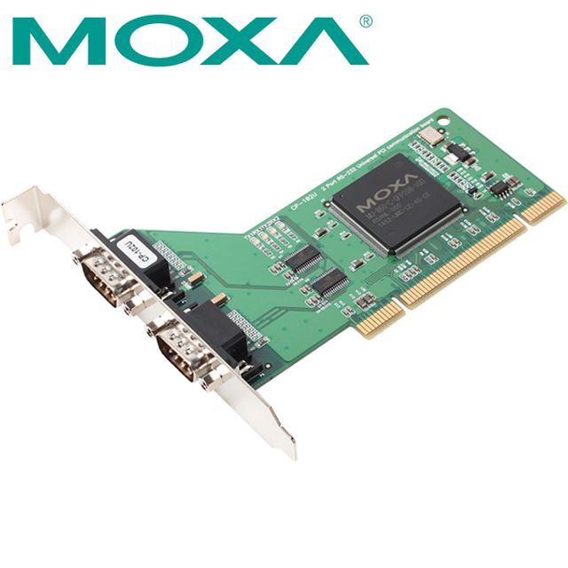 MOXA CP-102U 2포트 PCI 시리얼카드