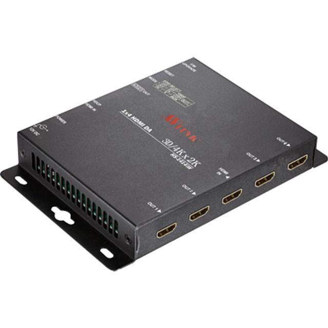 넷메이트 HS-1414IW 4K 지원 HDMI 1대4 분배기