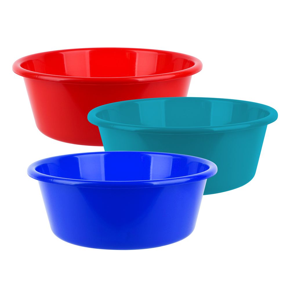 국산 플라스틱 하모니 컬러 다라이 8호 (색상랜덤)