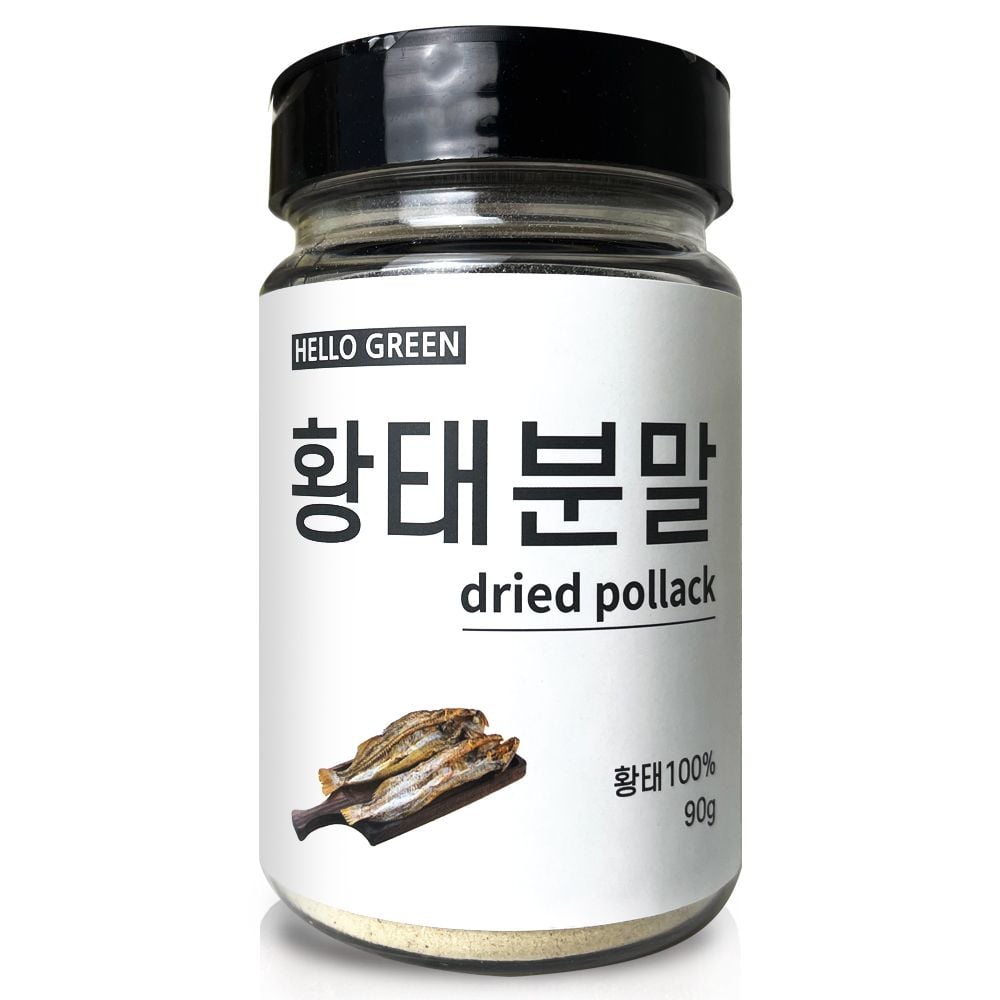 헬로우그린 천연 조미료 황태 분말 90g(통)