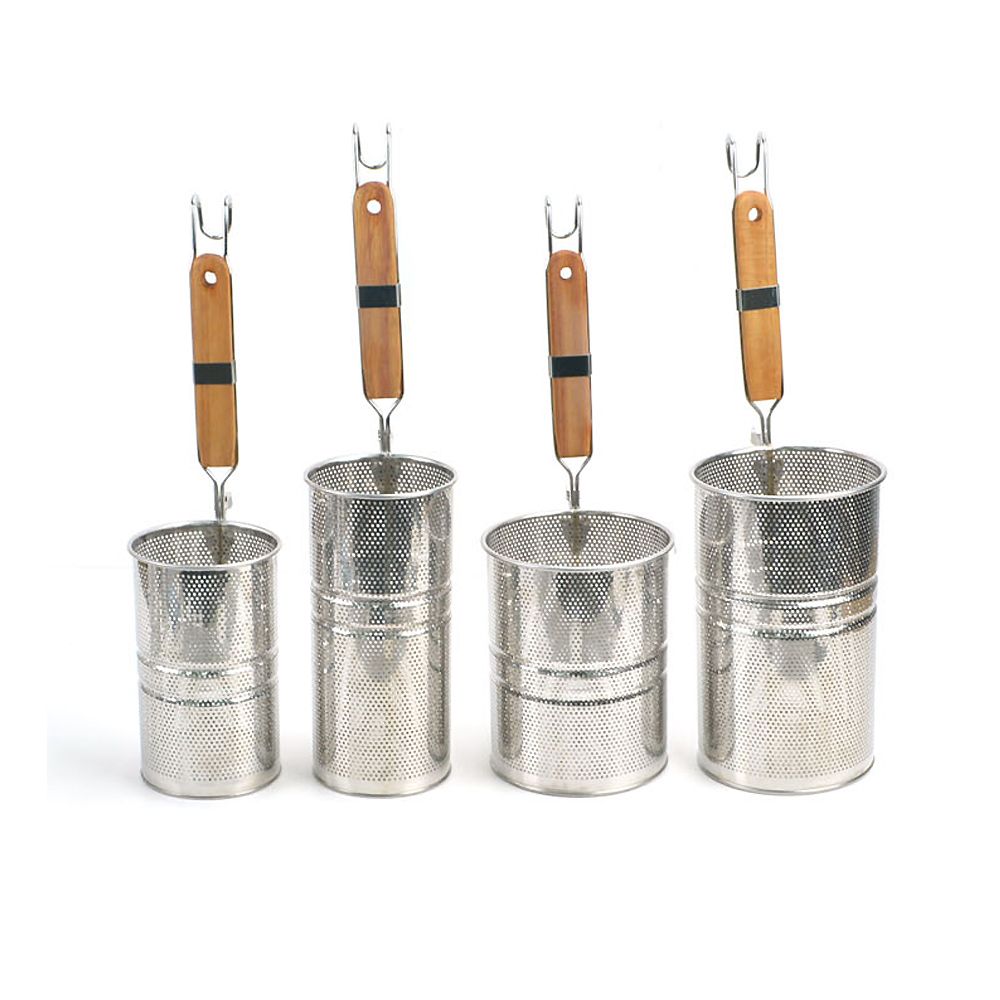 나무손잡이 타공 파스타 건지기