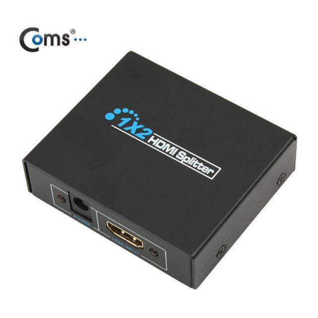 Coms HDMI 분배기 1 in 2 out 사운드 지원