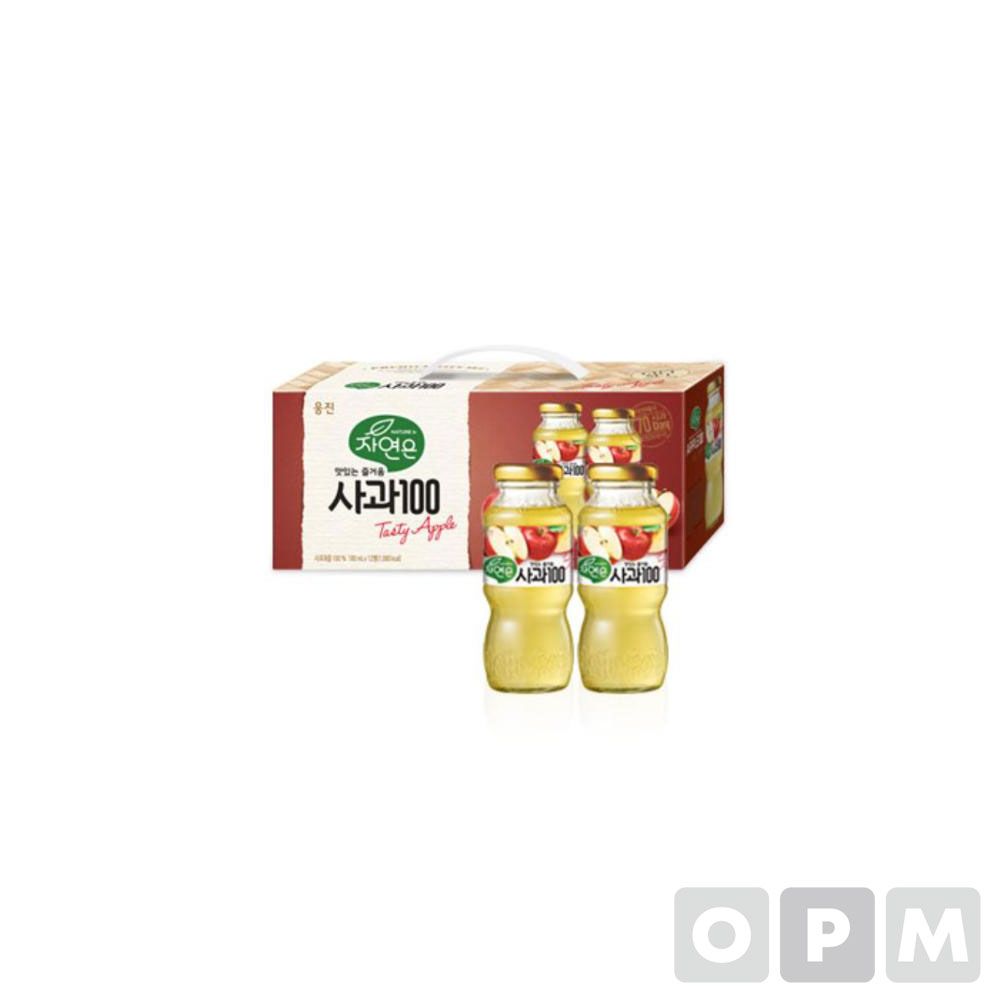 웅진 자연은사과미니병(180mlX12개 BOX)
