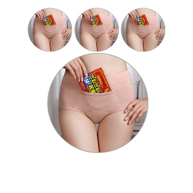 아랫배 아픔으로 힘든 여성을 위한 그날 팬티 X 4장