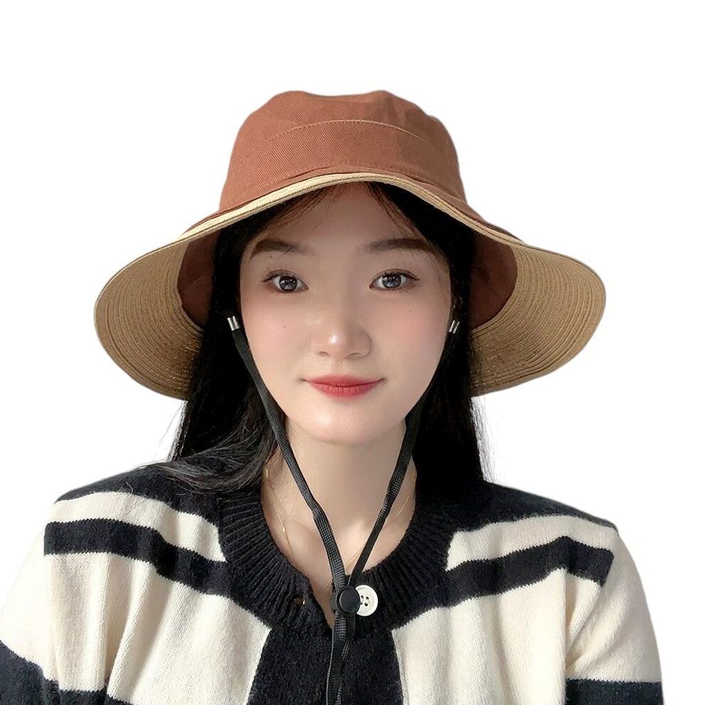 게더릭 여성용 버킷햇 (브라운) a