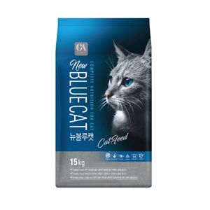 아이티알,NE 뉴 블루캣 15kg 고양이 건사료 눈건강 헤어볼 전연령