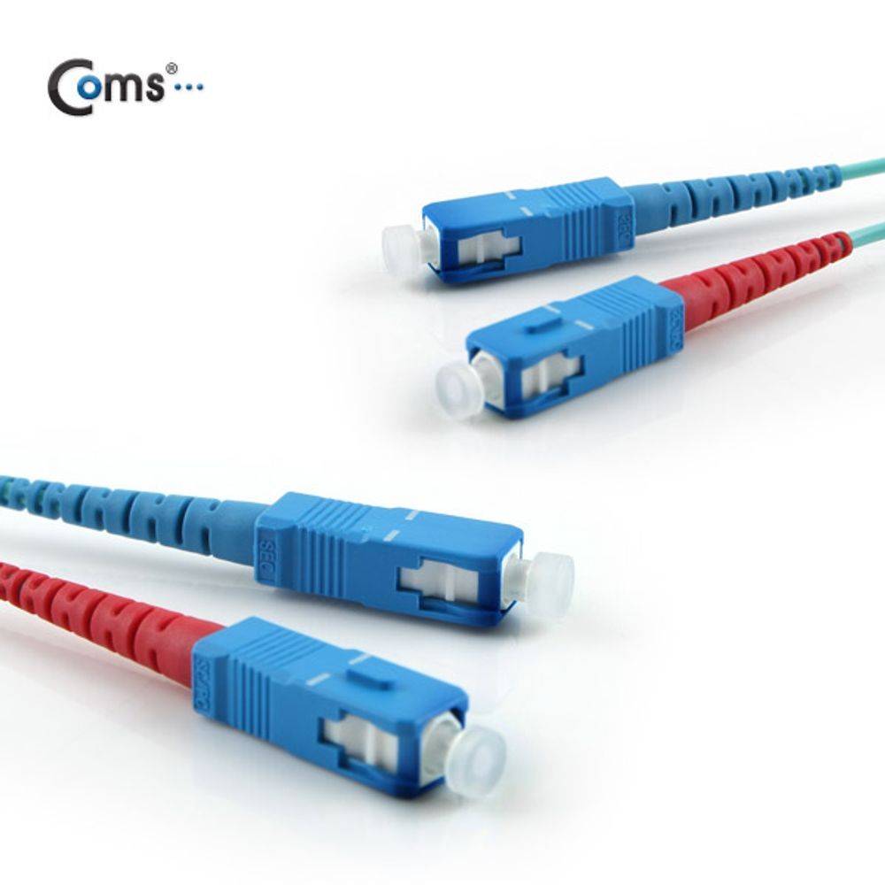 Coms 광패치코드 OM3 (10G)SC-SC 10M