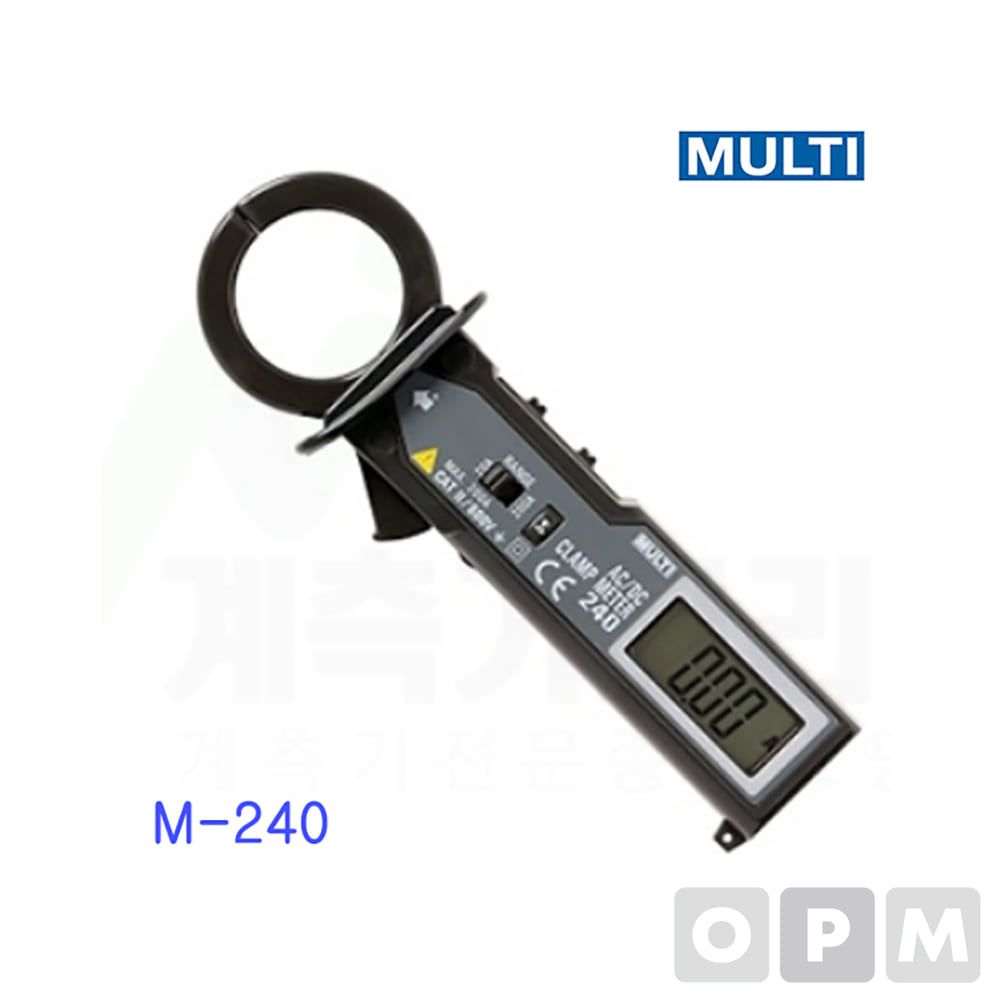 멀티 AC/DC 클램프메타 M-240