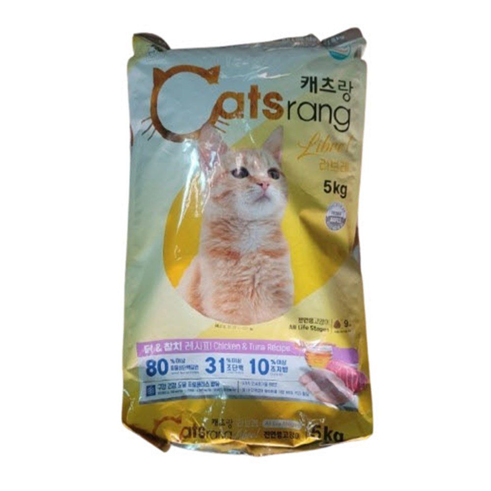 캐츠랑 전연령 리브레 5kg 고양이사료