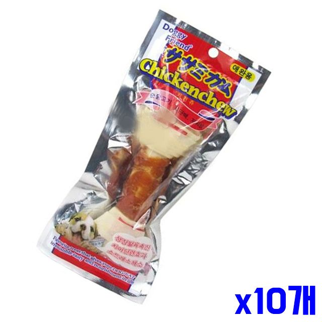 반려견간식 x10개 1P 치킨츄 반려견껌