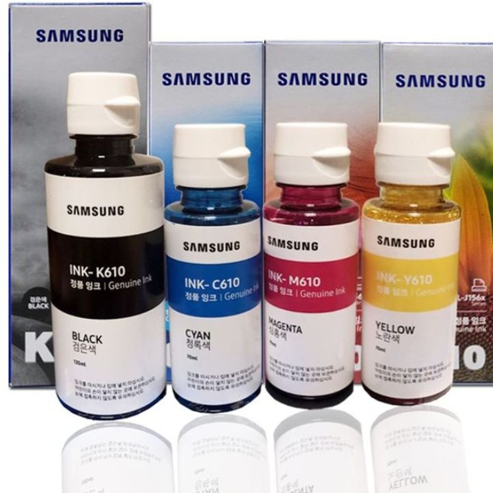 삼성 SL J1560W 프린터사용 검정+칼라 4색 정품잉크
