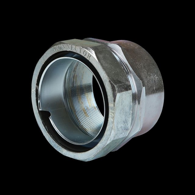 PIPE 콘넥타(아연PG) 104MM(파이프+후렉시블)