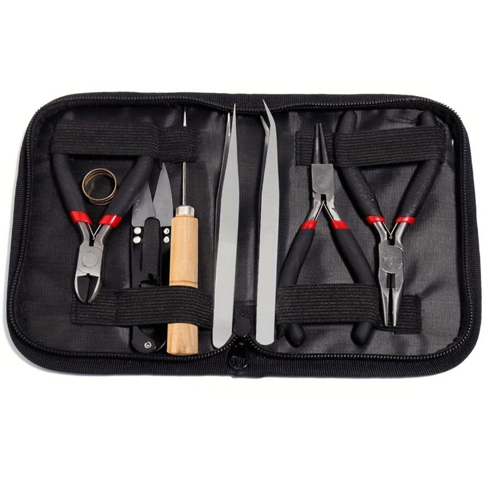 비즈 공예 공구 평집게 diy 도구 8종세트 DD-12979