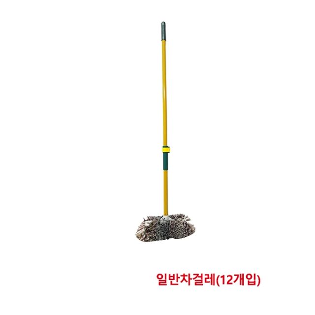 한신청소용품일반차걸레 세차 타일원터치핸들(12개입)