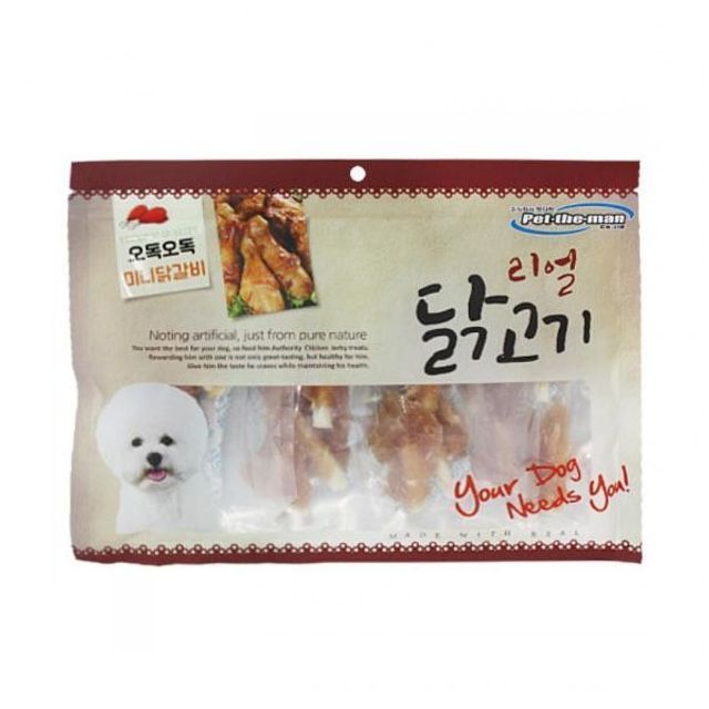 닭고기(오독오독 300gX5봉 미니닭갈비) 일상 강아지간