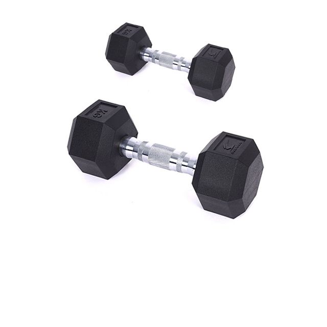 최적의 그립감을 선사하는 육각 아령 10kg X 2개입