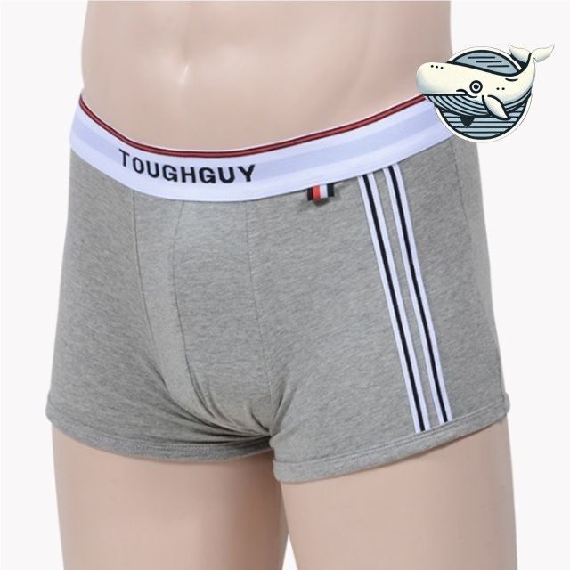 편안한 남성 드로즈팬티 3매 순면 스판 디자인