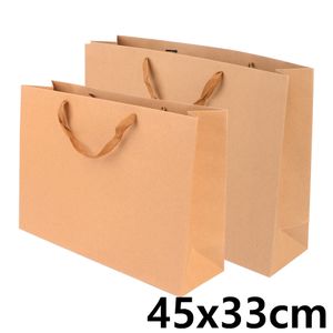 아이티알,NE 크라프트 직사각 종이 쇼핑백 (45X33cm) X10개 선물백