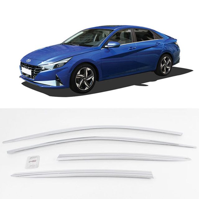 경동 차량용 크롬 윈도우바이저 아반떼CN7 D234