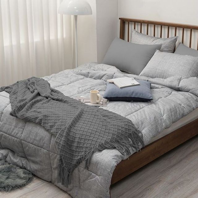 순면 40수 SS 차렵 이불 쉐브론 BEDCOVER P00000SZ 이