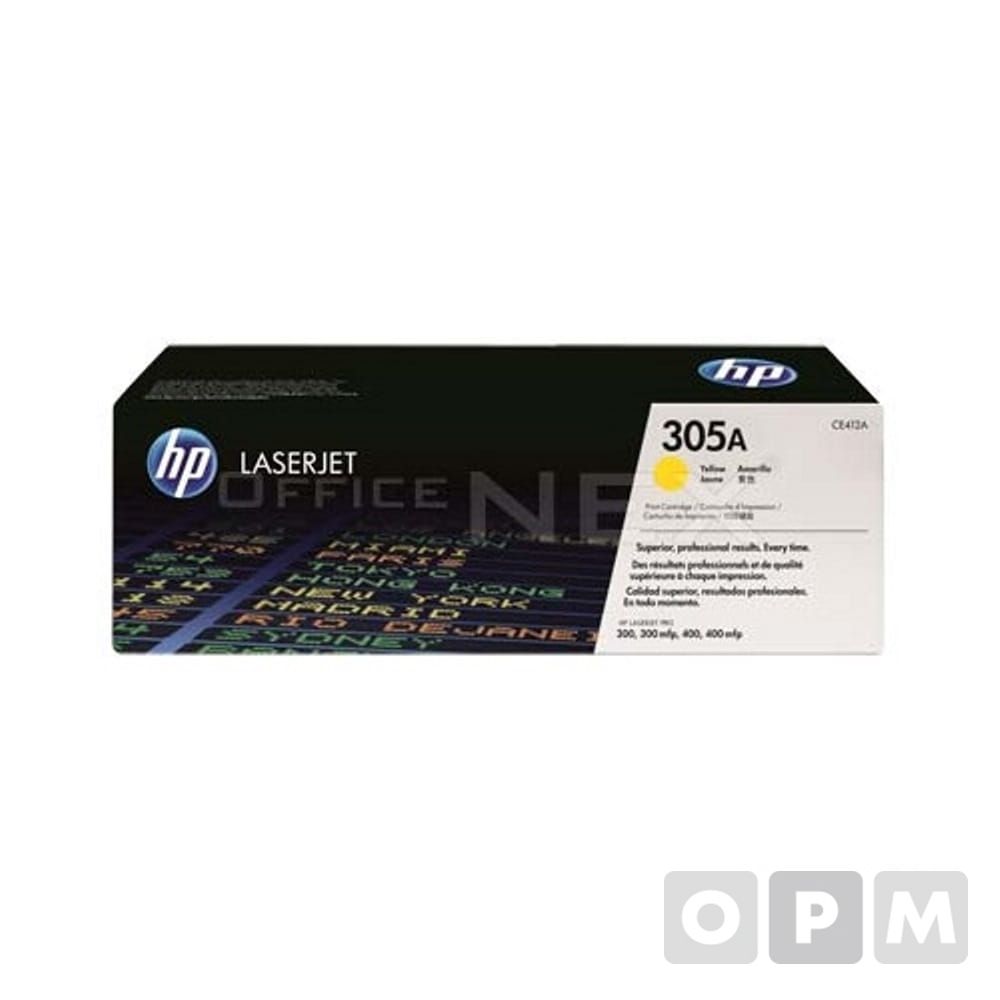 HP 토너 CE412A/노랑/2600매/1EA