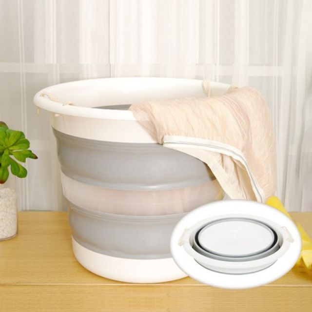 접이식 실리콘 바스켓 30L 주방 세차