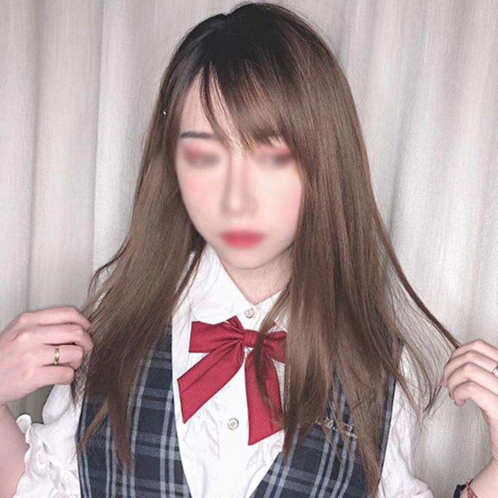 레이어드 가발 긴머리 기본 통가발 데이 염색가발