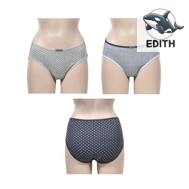 편안한 스판 여성 미디 팬티 5매 데일리