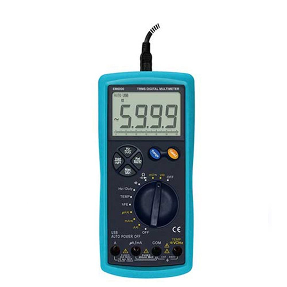 TRUE RMS 멀티메타 EM-6000 전압 전류 저항 주파수