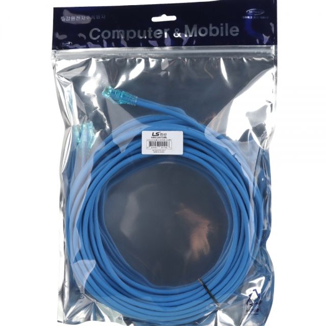 NMX-LS6150BL CAT.6 UTP EZ 플러그 랜케이블 15m 블루