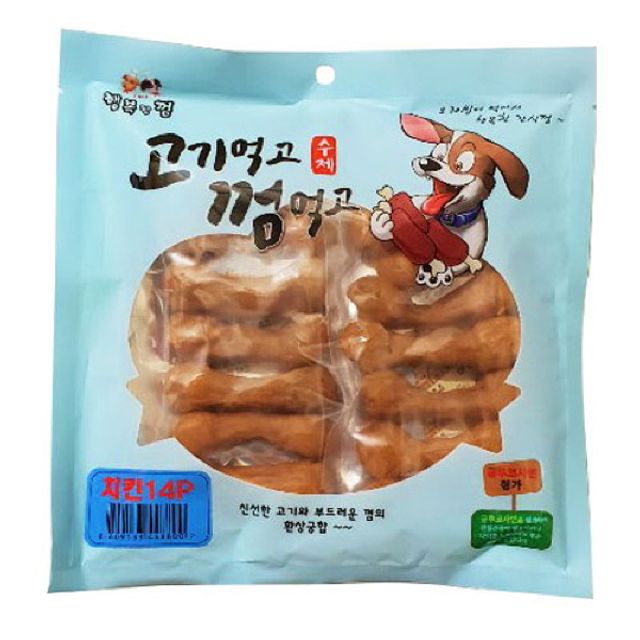 행복한껌 고기먹고 껌먹고 치킨 14p x 5개