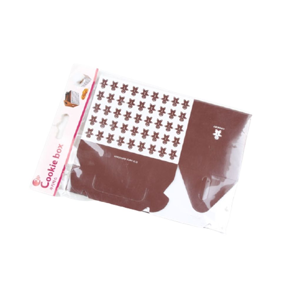 쿠키 초콜릿 사탕 선물 포장용 조립식 종이상자 2P