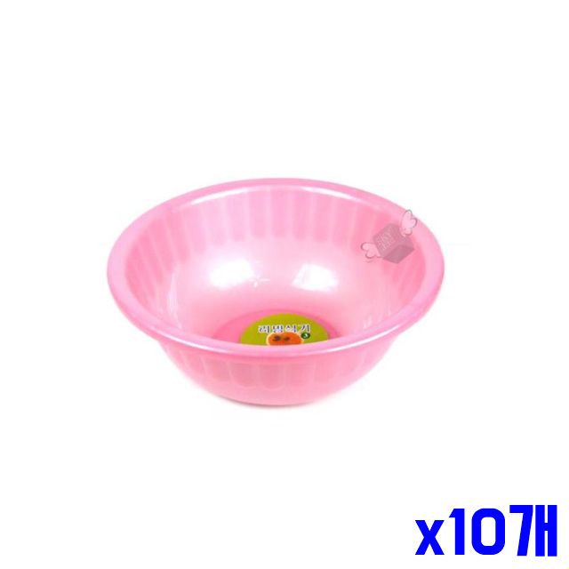 30.5x12cm 주방 바가지 x10개 컬러볼 설거지통