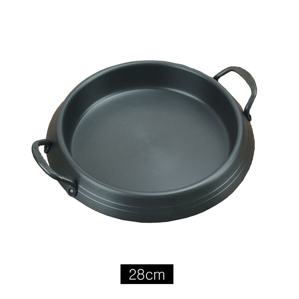 경질 전골냄비 닭갈비 냄비 스끼야끼 업소용 28cm