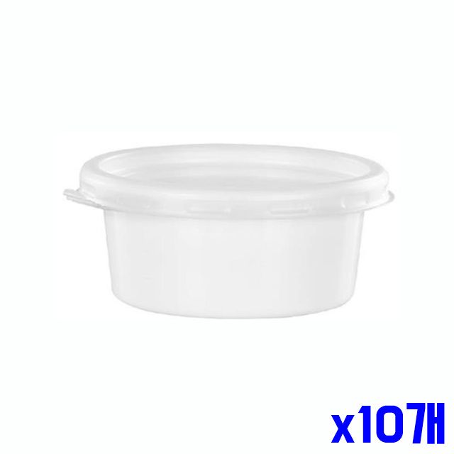 100set 용기 70ml 일회용용기 x10개 소스컵 일회용