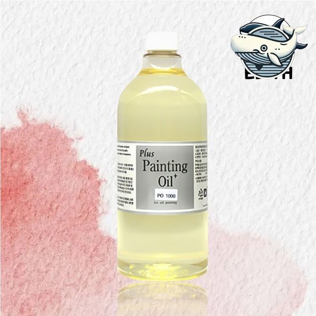 미술 용도 아트 페인팅오일 1L 다목적 유화