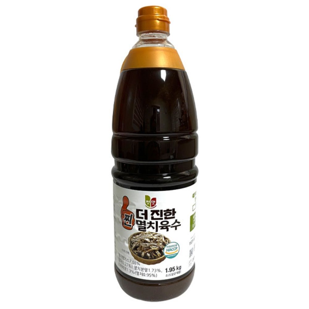 청우 첫맛 더 진한 찐 멸치육수 1.95kg