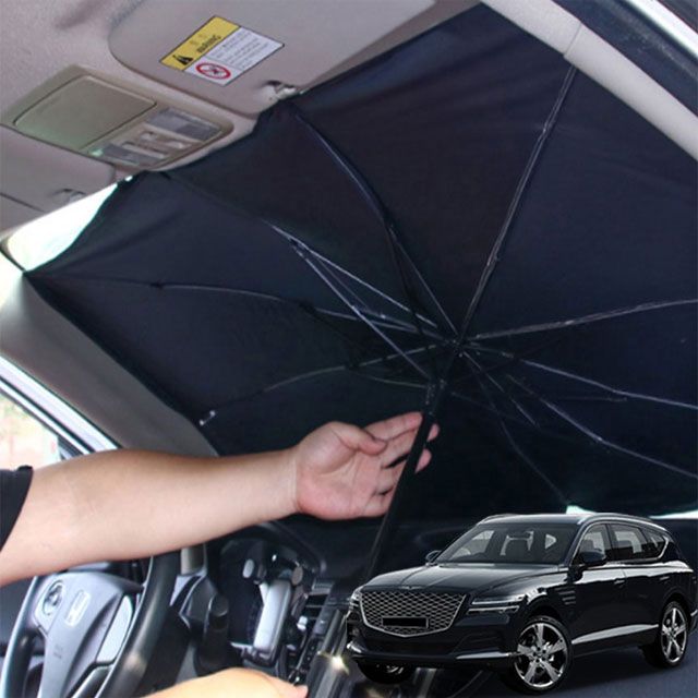 GV80 햇빛가리개 차량용 우산형 앞유리커버