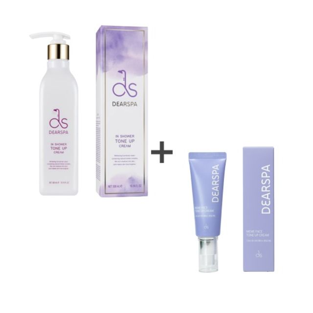 바디 톤업크림 300ml 페이스 톤업 크림 50ml 세트