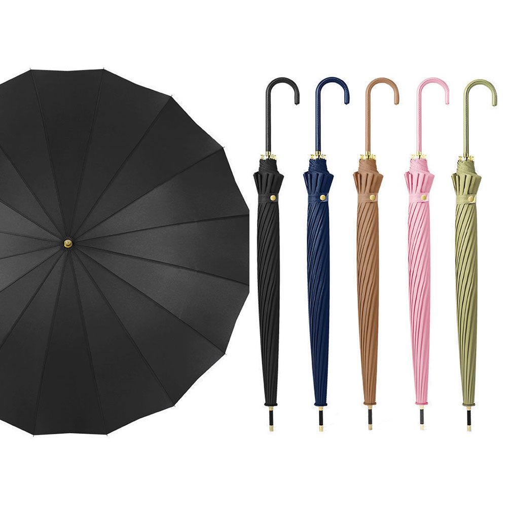 아이티알,NE 베이직 컬러 1단 자동 16K 장우산 패션우산 예쁜우산
